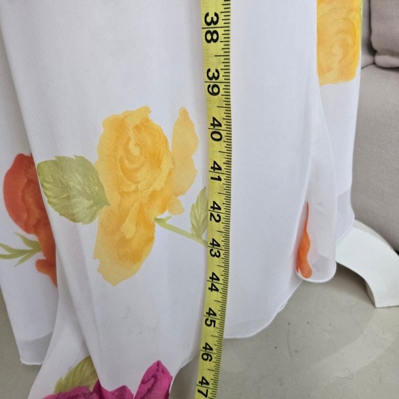 Vtg Y2K Garfunkle Australia Size Lavender Floral Feminine Maxi Sleeveless Dress - Picture 4 of 8